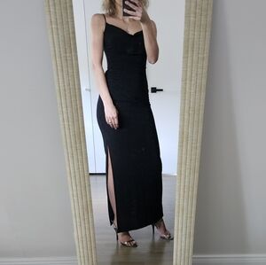 Laundry by Shelli Segal Black Dress Long Size 0